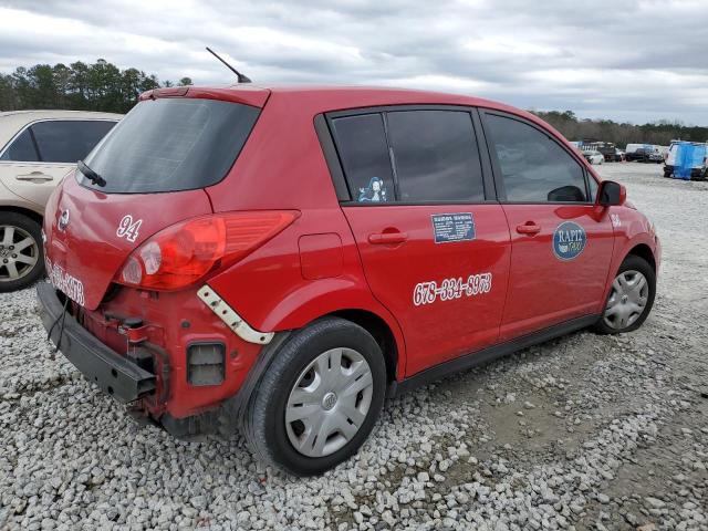 3N1BC1CP3BL416566 - 2011 NISSAN VERSA S RED photo 3