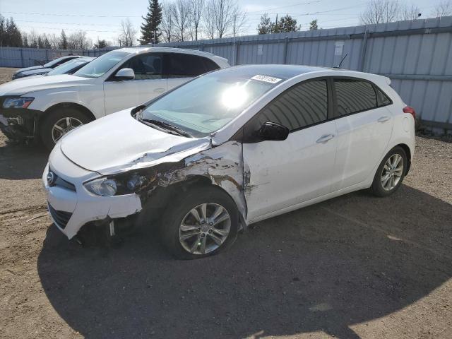 KMHD35LEXDU129452 - 2013 HYUNDAI ELANTRA GT WHITE photo 1