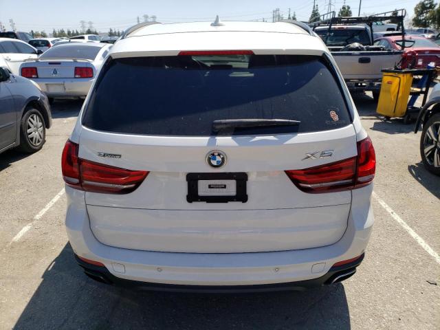 5UXKT0C54G0F74930 - 2016 BMW X5 XDR40E WHITE photo 6