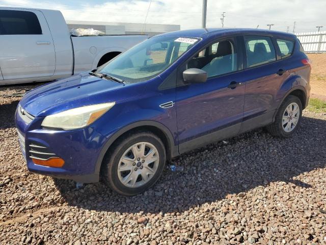 1FMCU0F70DUA94039 - 2013 FORD ESCAPE S BLUE photo 1