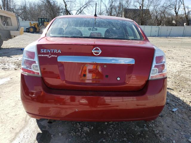 3N1AB6AP8BL713640 - 2011 NISSAN SENTRA 2.0 RED photo 6