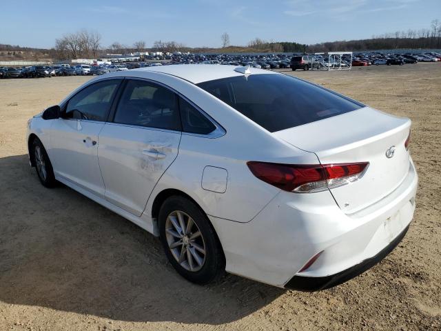 5NPE24AF7KH751077 - 2019 HYUNDAI SONATA SE WHITE photo 2