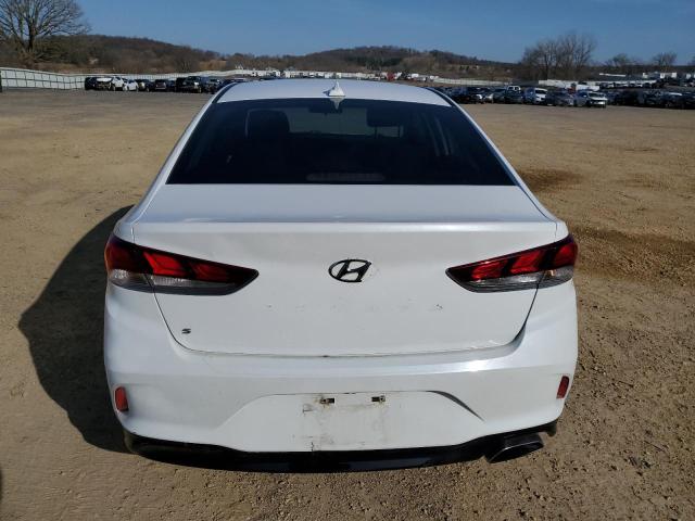 5NPE24AF7KH751077 - 2019 HYUNDAI SONATA SE WHITE photo 6