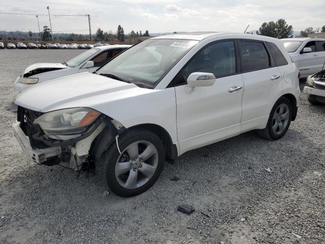 5J8TB18287A010543 - 2007 ACURA RDX WHITE photo 1