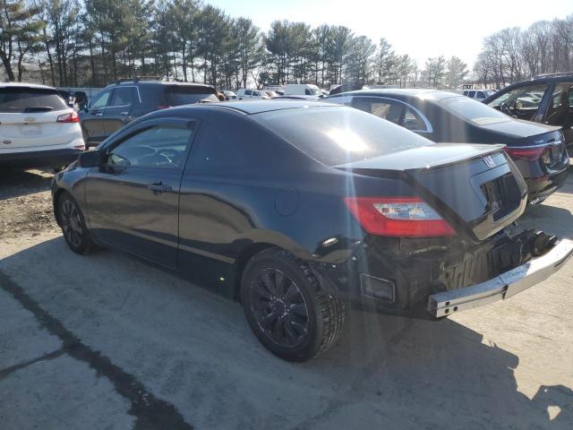 2HGFG12999H527682 - 2009 HONDA CIVIC EXL BLACK photo 2