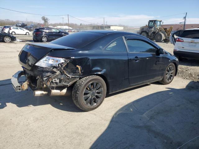 2HGFG12999H527682 - 2009 HONDA CIVIC EXL BLACK photo 3