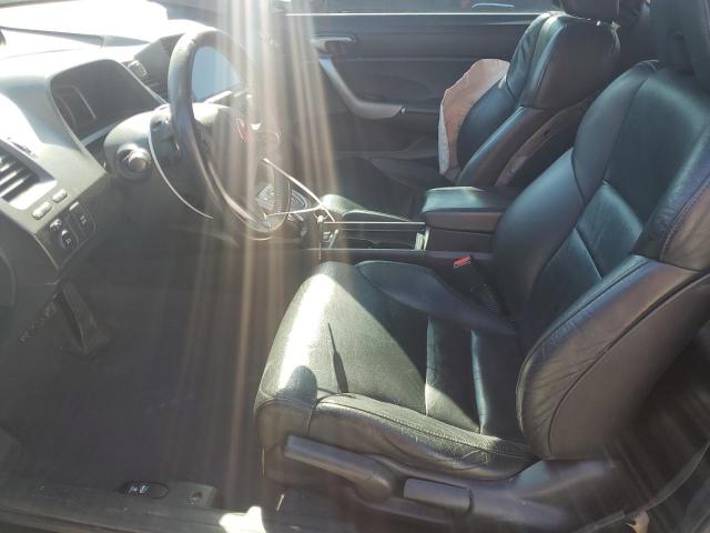 2HGFG12999H527682 - 2009 HONDA CIVIC EXL BLACK photo 7