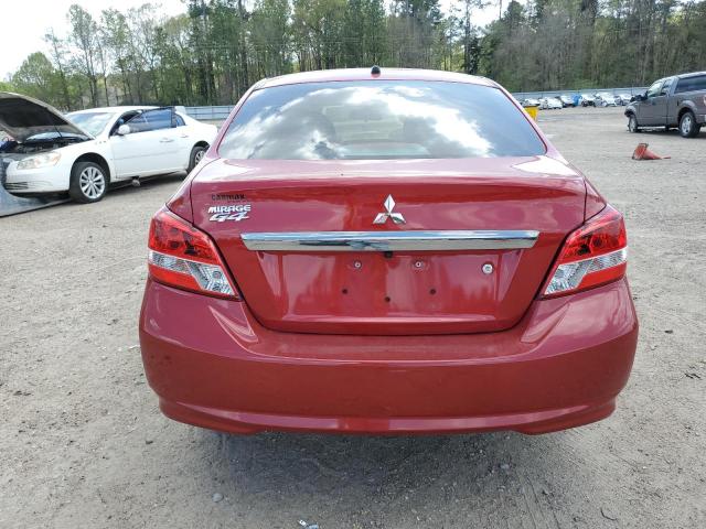 ML32F3FJ1LHF12905 - 2020 MITSUBISHI MIRAGE G4 ES RED photo 6