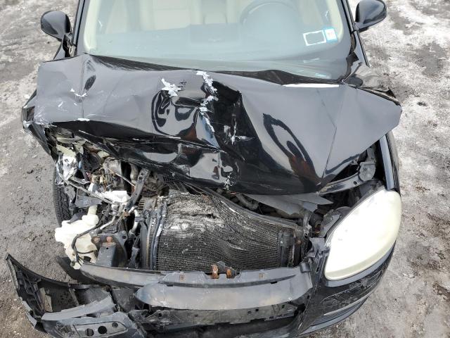 3VWEG71K87M153448 - 2007 VOLKSWAGEN JETTA WOLFSBURG 黑色 照片 11