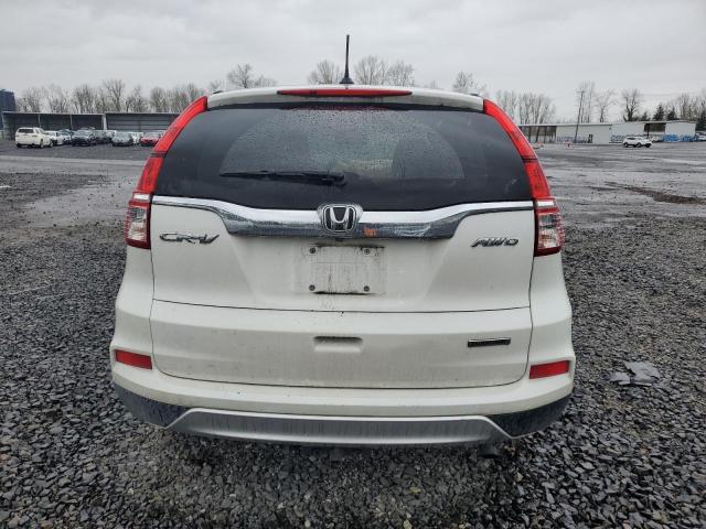 5J6RM4H99GL035404 - 2016 HONDA CR-V TOURING WHITE photo 6