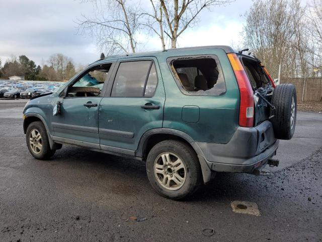 JHLRD788X3C025492 - 2003 HONDA CR-V EX GREEN photo 2