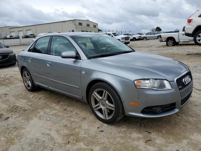 WAUAF78E78A050506 - 2008 AUDI A4 2.0T GRAY photo 4