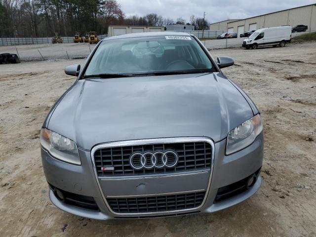 WAUAF78E78A050506 - 2008 AUDI A4 2.0T GRAY photo 5