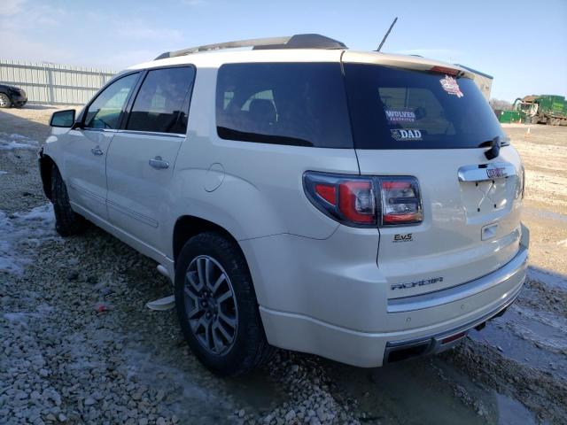 1GKKVTKD4EJ122975 - 2014 GMC ACADIA DENALI WHITE photo 2