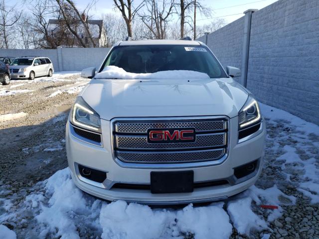 1GKKVTKD4EJ122975 - 2014 GMC ACADIA DENALI WHITE photo 5