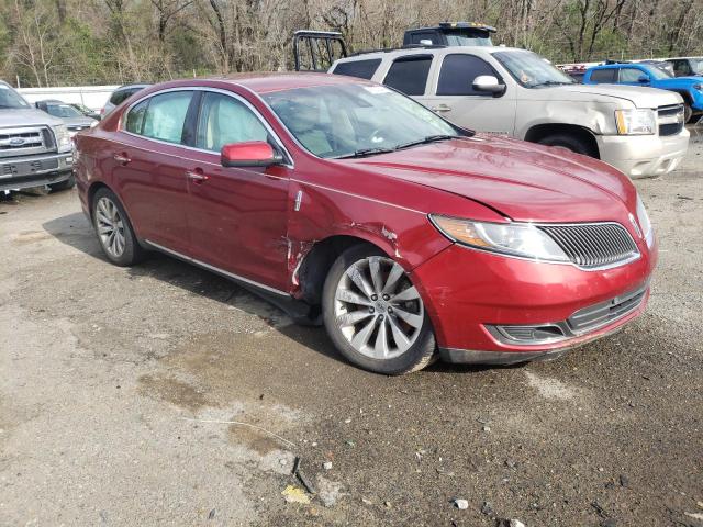 1LNHL9DK9GG602788 - 2016 LINCOLN MKS BURGUNDY photo 4