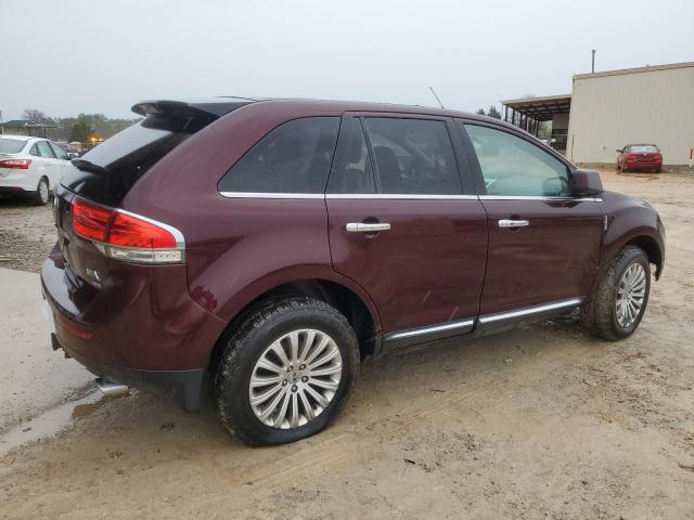 2LMDJ8JK6BBJ10386 - 2011 LINCOLN MKX BURGUNDY photo 3