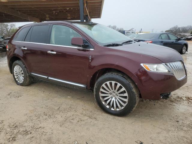 2LMDJ8JK6BBJ10386 - 2011 LINCOLN MKX BURGUNDY photo 4