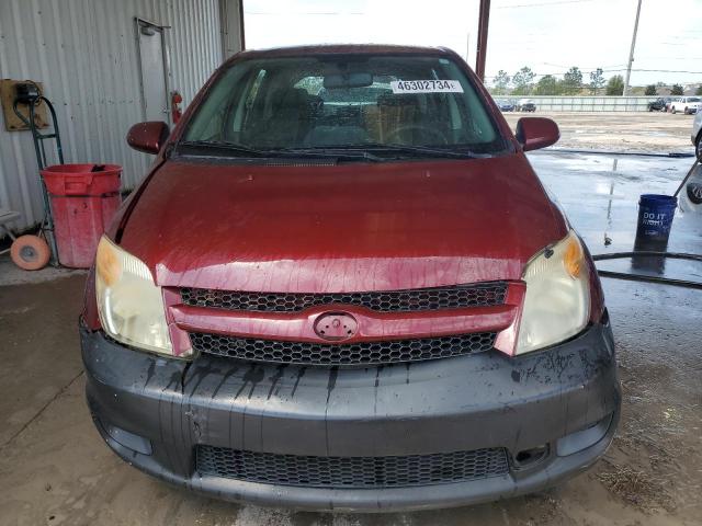 JTKKT624460133106 - 2006 TOYOTA SCION XA MAROON photo 5