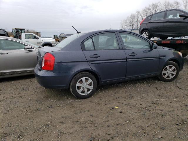 KMHCN4AC4AU475400 - 2010 HYUNDAI ACCENT GLS GRAY photo 3