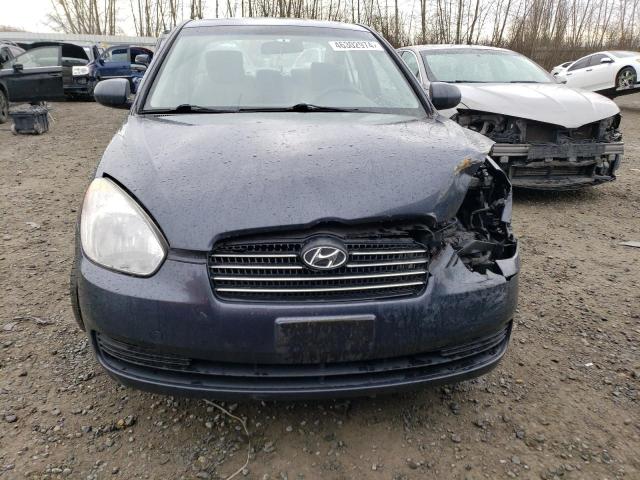 KMHCN4AC4AU475400 - 2010 HYUNDAI ACCENT GLS GRAY photo 5