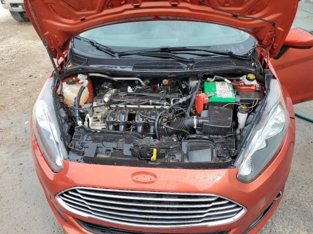 3FADP4BJXKM125877 - 2019 FORD FIESTA SE ORANGE photo 11