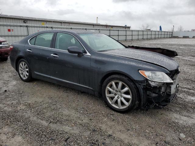 JTHBL46F185064242 - 2008 LEXUS LS 460 GRAY photo 4