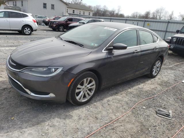 1C3CCCAB8FN618575 - 2015 CHRYSLER 200 LIMITED GRAY photo 1