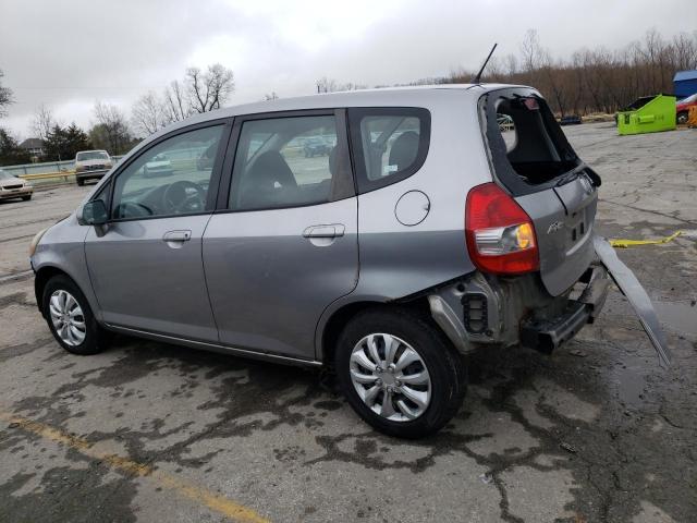 JHMGD38467S043637 - 2007 HONDA FIT SILVER photo 2