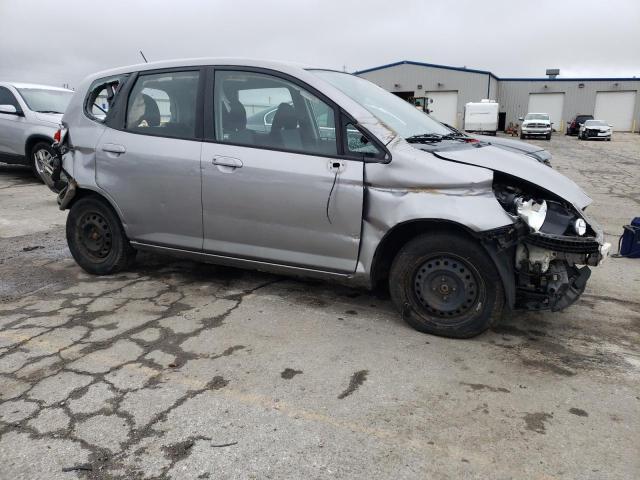 JHMGD38467S043637 - 2007 HONDA FIT SILVER photo 4