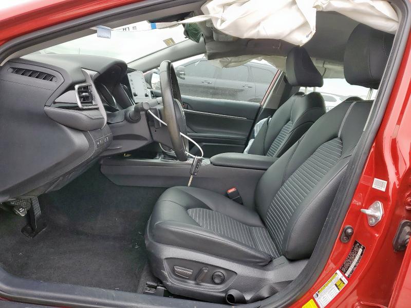 4T1G11AK0PU172352 - 2023 TOYOTA CAMRY SE NIGHT SHADE RED photo 7