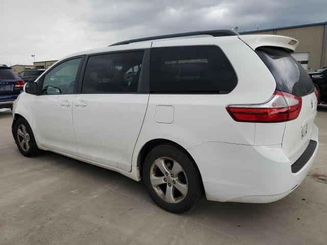 5TDKZ3DC5HS792353 - 2017 TOYOTA SIENNA LE WHITE photo 2