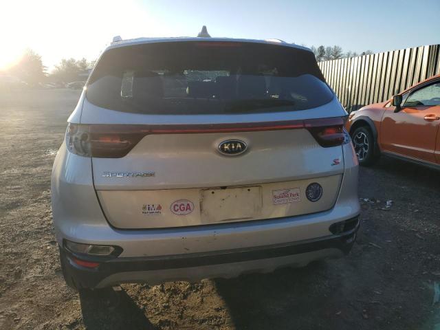 KNDP6CAC3L7836839 - 2020 KIA SPORTAGE S SILVER photo 6