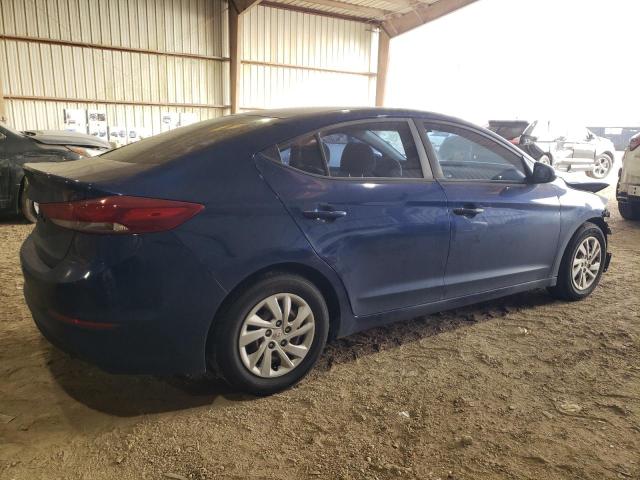 5NPD74LF6JH259701 - 2018 HYUNDAI ELANTRA SE BLUE photo 3