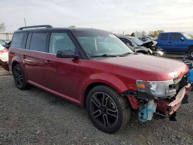 2FMGK5C85EBD31178 - 2014 FORD FLEX SEL RED photo 4