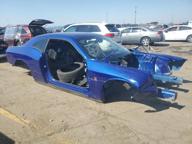 2C3CDZFJ8MH670407 - 2021 DODGE CHALLENGER R/T SCAT PACK BLUE photo 4