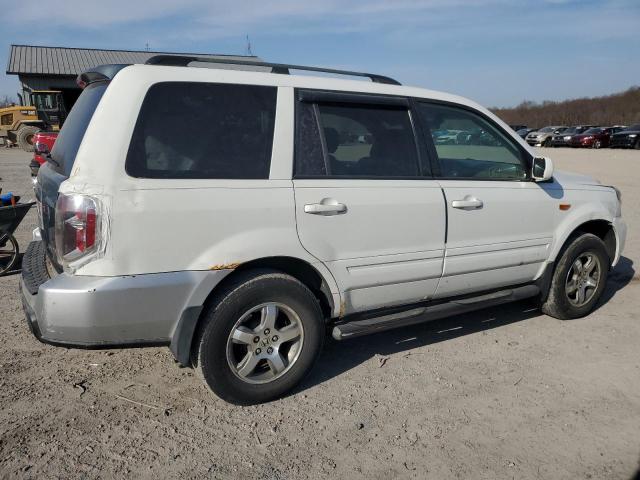 2HKYF18576H547074 - 2006 HONDA PILOT EX WHITE photo 3