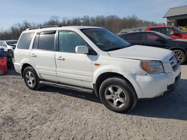 2HKYF18576H547074 - 2006 HONDA PILOT EX WHITE photo 4