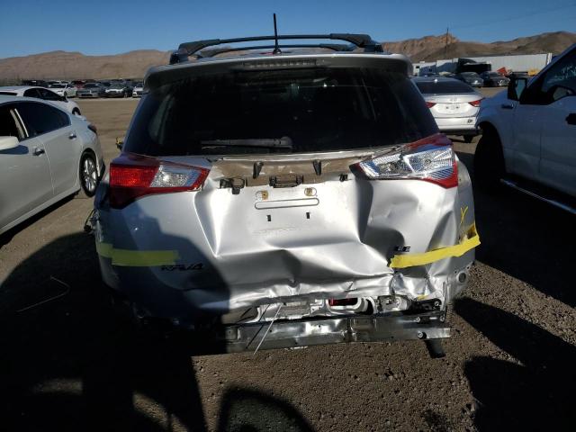 2T3ZFREV6EW073472 - 2014 TOYOTA RAV4 LE SILVER photo 6