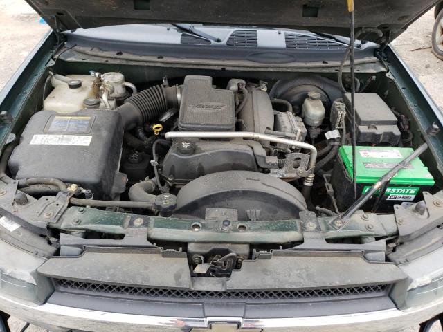 1GNDT13SX32347248 - 2003 CHEVROLET TRAILBLAZE GREEN photo 12