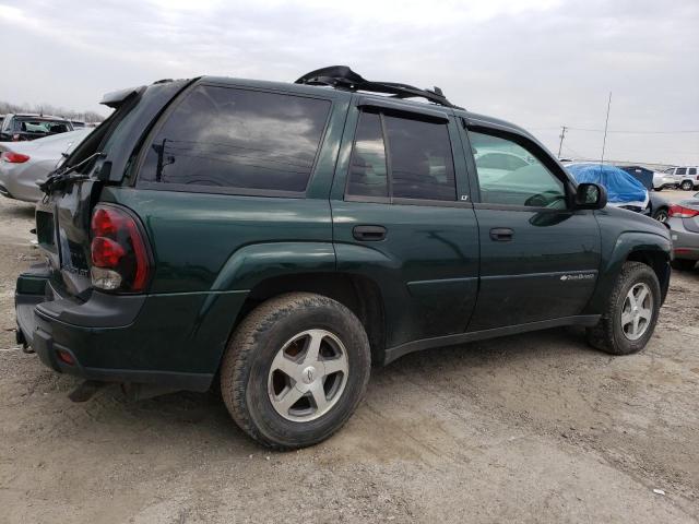 1GNDT13SX32347248 - 2003 CHEVROLET TRAILBLAZE GREEN photo 3