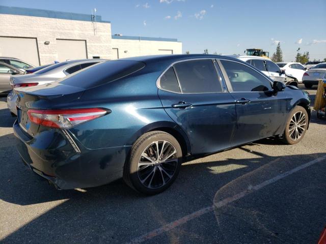 4T1B11HK1JU555336 - 2018 TOYOTA CAMRY L BLUE photo 3