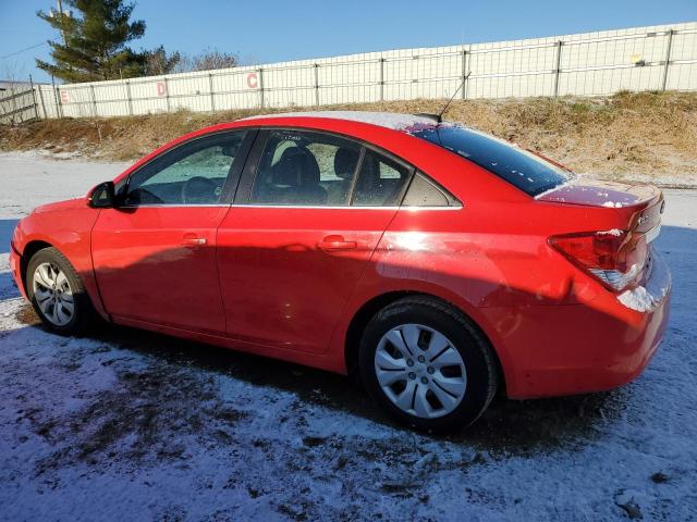 1G1PC5SB5F7149790 - 2015 CHEVROLET CRUZE LT RED photo 2