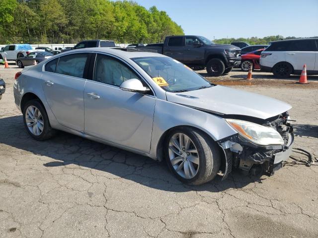2G4GV5EK8F9122378 - 2015 BUICK REGAL SILVER photo 4
