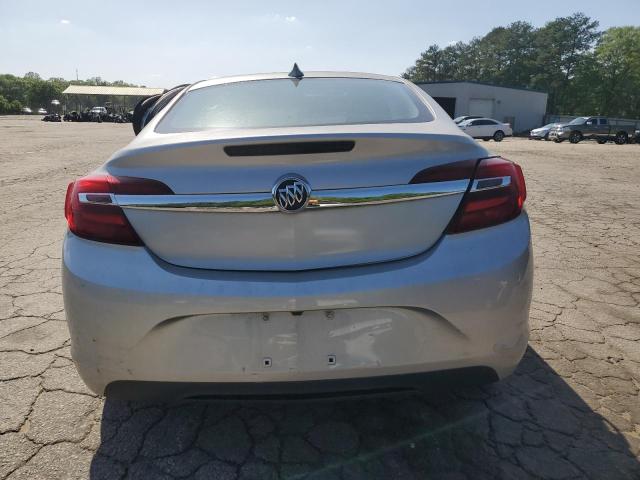 2G4GV5EK8F9122378 - 2015 BUICK REGAL SILVER photo 6