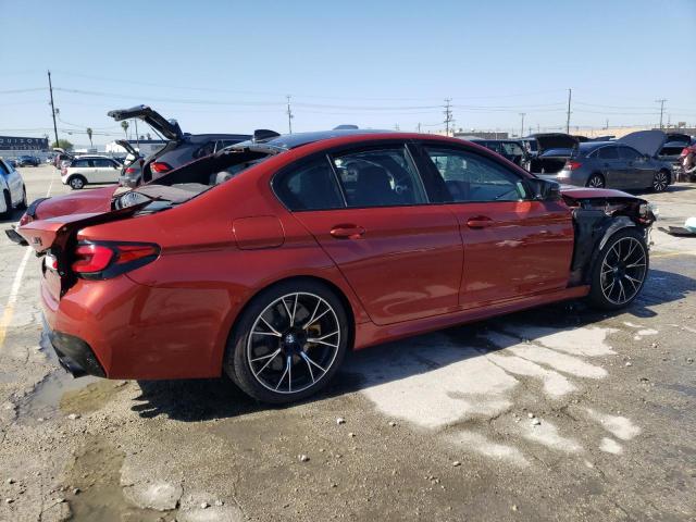 WBS83CH05MCG67260 - 2021 BMW M5 ORANGE photo 3