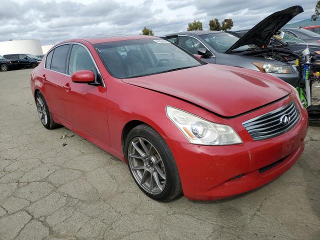 JNKBV61EX7M709592 - 2007 INFINITI G35 RED photo 4