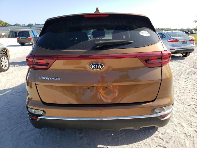 KNDPM3AC7M7855501 - 2021 KIA SPORTAGE LX BROWN photo 6