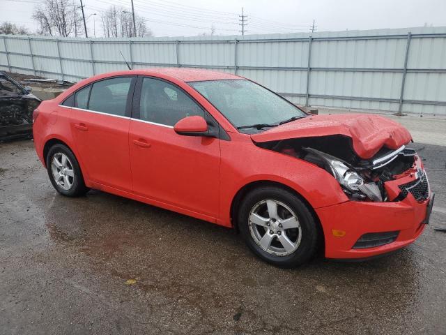 1G1PC5SB3E7351316 - 2014 CHEVROLET CRUZE LT RED photo 4