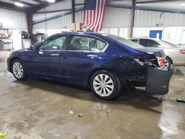 1HGCR2F77DA103517 - 2013 HONDA ACCORD EX BLUE photo 2